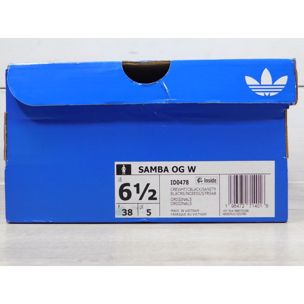 adidas Samba OG Cream White Sand Strata Womens Size 6.5 Sneakers ID0478 Low Top - Picture 12 of 12